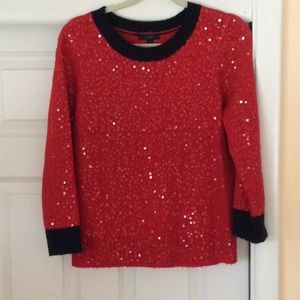 JCREW SEQUINED SWEATER